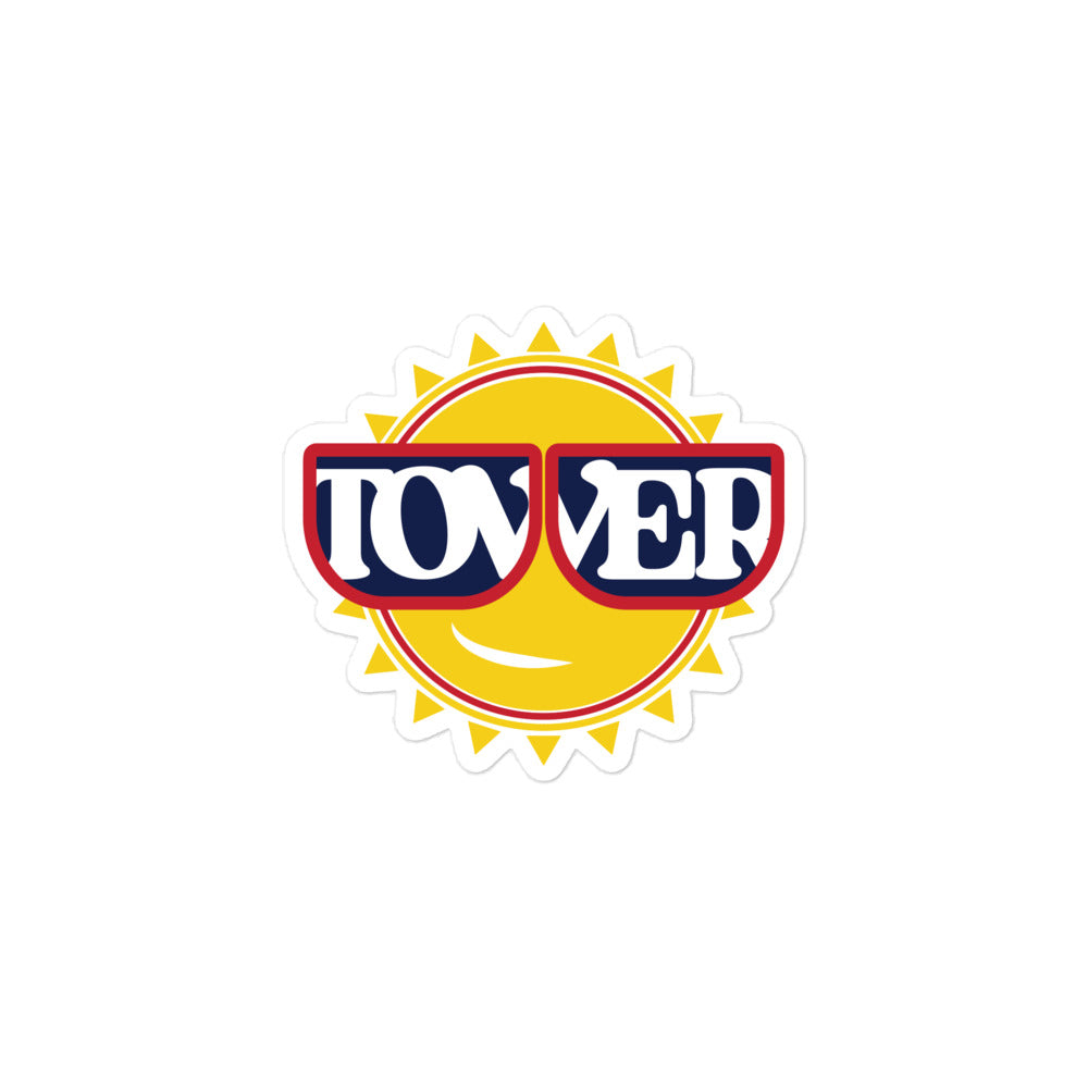 Tower Sun Shade's Bubble-free Sticker